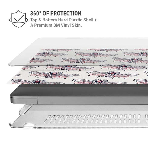 Blush Moth by Cat Coq MacBook Cases